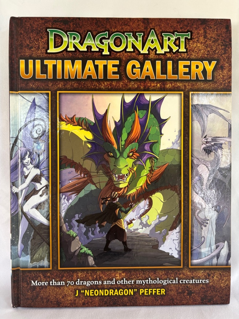 LIKE NEW! DRAGONART ULTIMATE GALLERY HARDCOVER BOOK BY PEFFER - 2012-COLLECTIBLE - Picture 2 of 15